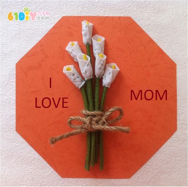 Make a Calla Lily Card for Mothers Day