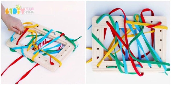 DIY production of stringing toys