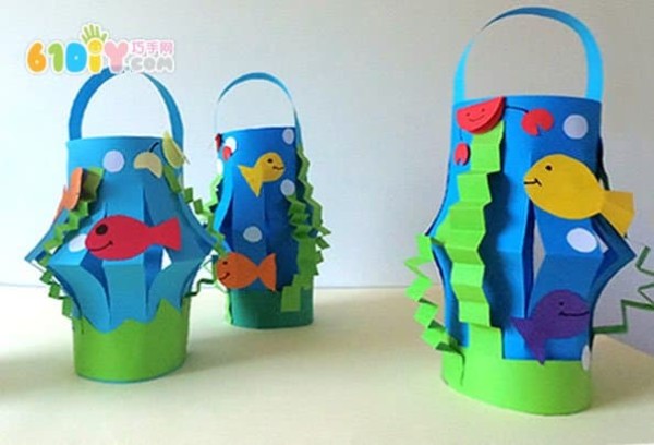 Mini lanterns - little fish swimming around