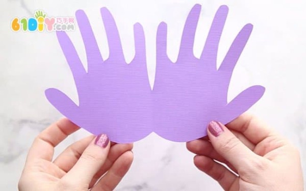 Childrens handmade Teachers Day handprint cards