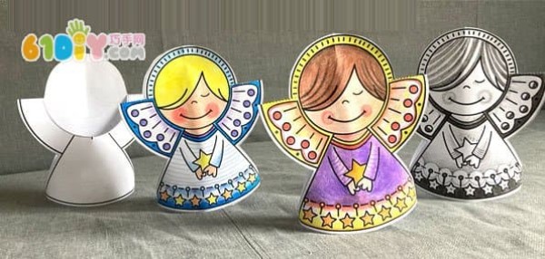 Christmas handmade three-dimensional little angel