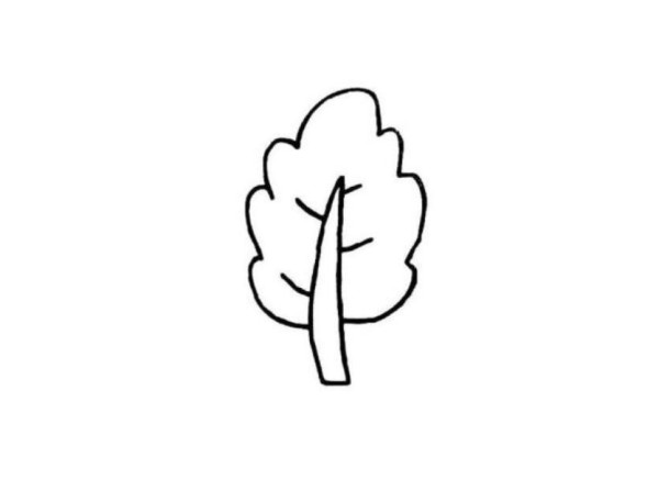 Draw 7 kinds of big trees easily in 1 minute, suitable for children aged 3-6