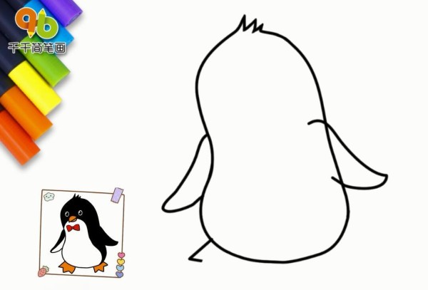 Penguin simple strokes