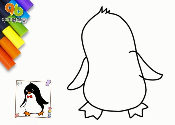 Penguin simple strokes