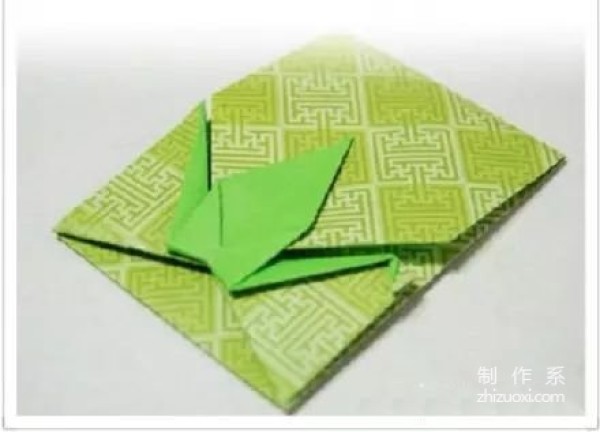 How to fold paper crane envelope