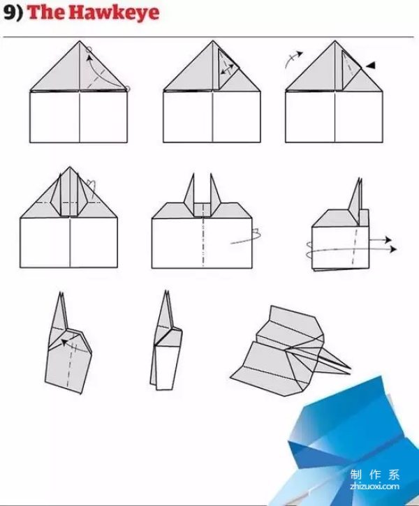 Twelve ways to fold paper airplanes