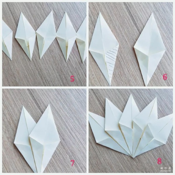 Easily fold out lilies~