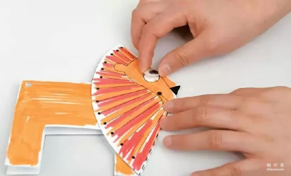 How to make origami little lion