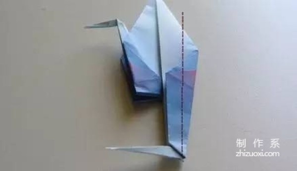 How to transform paper cranes into origami red-crowned cranes