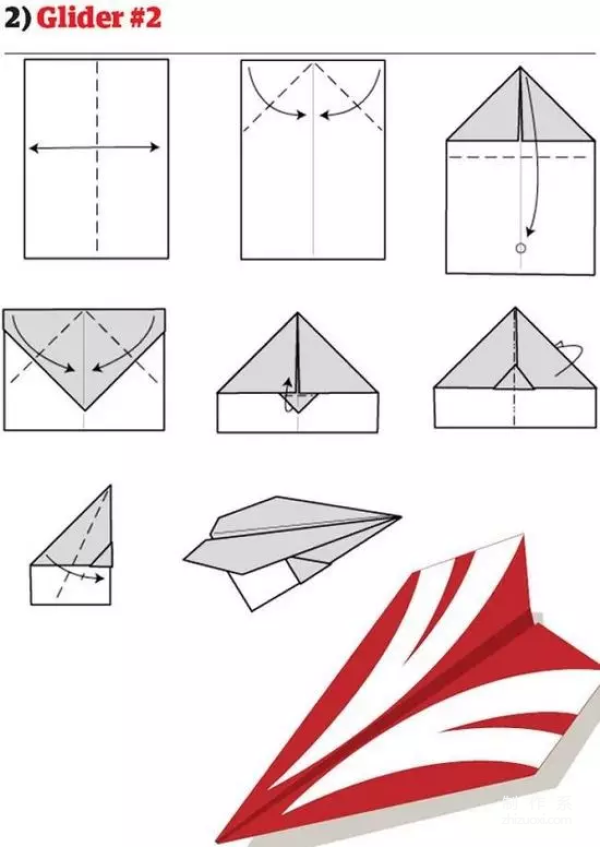 Twelve ways to fold paper airplanes