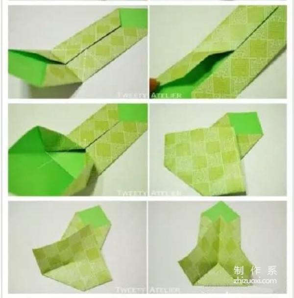 How to fold paper crane envelope