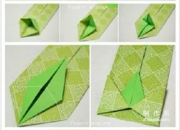 How to fold paper crane envelope