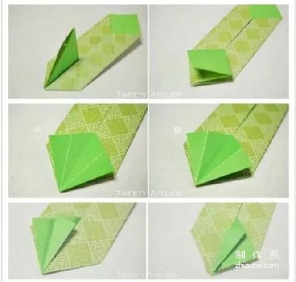 How to fold paper crane envelope