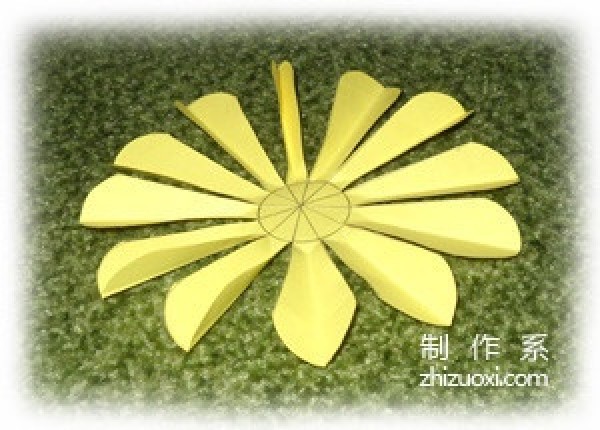 Handmade | Simple and beautiful handmade origami flower tutorial for kindergarten, so beautiful~