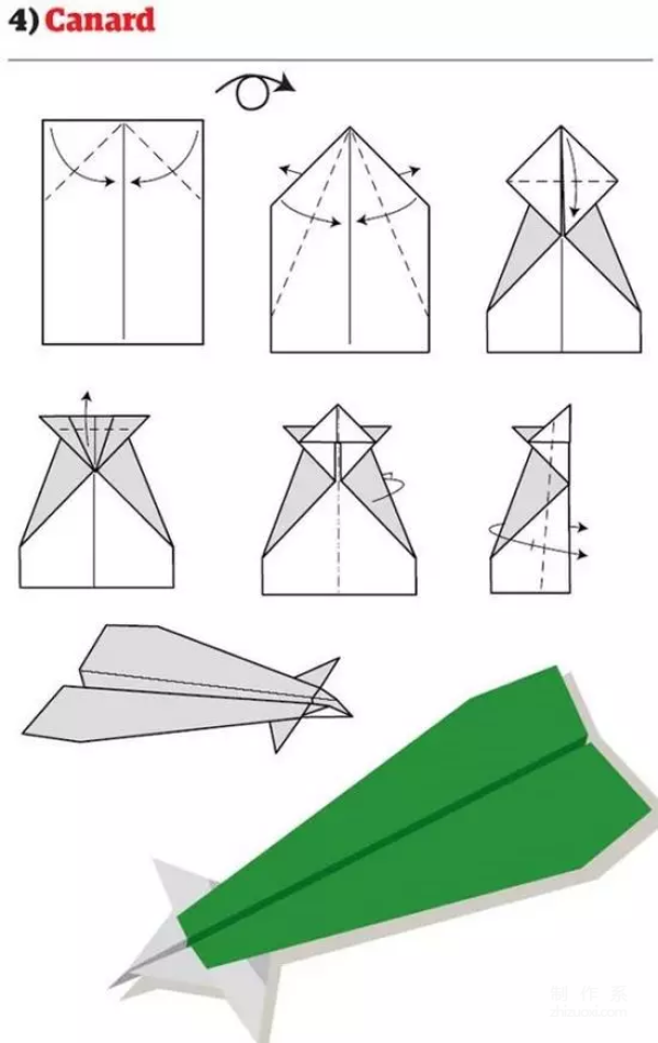 Twelve ways to fold paper airplanes