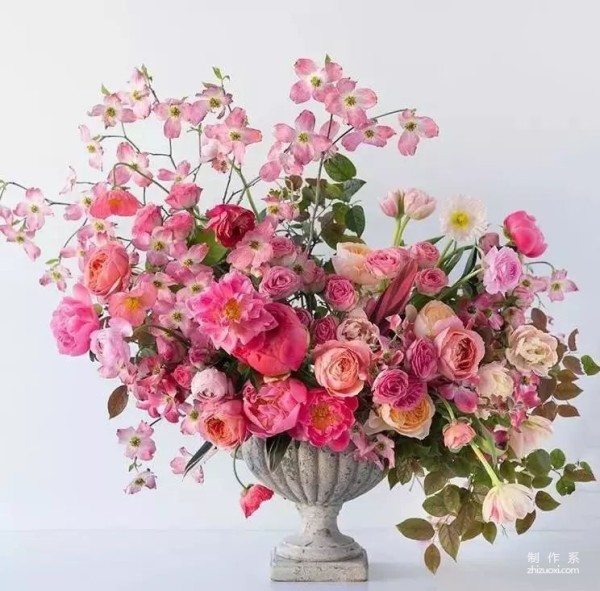 Flower arrangement skills, this is a flower arrangement plan that returns to the original intention