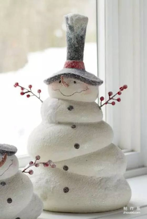 Craftsmen all build snowmen like this, do you do the same?