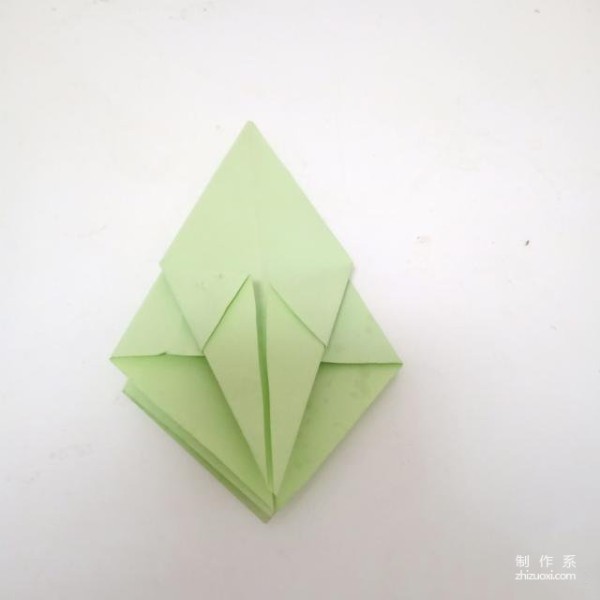 Lily flower origami tutorial