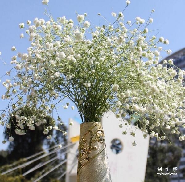 How to make dried gypsophila flowers, complete method of making dried gypsophila flowers