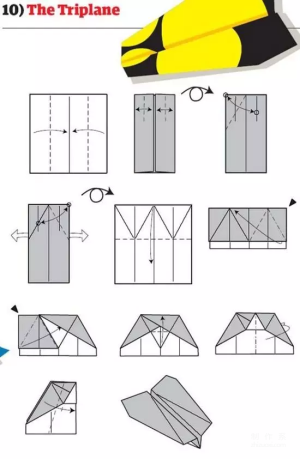 Twelve ways to fold paper airplanes