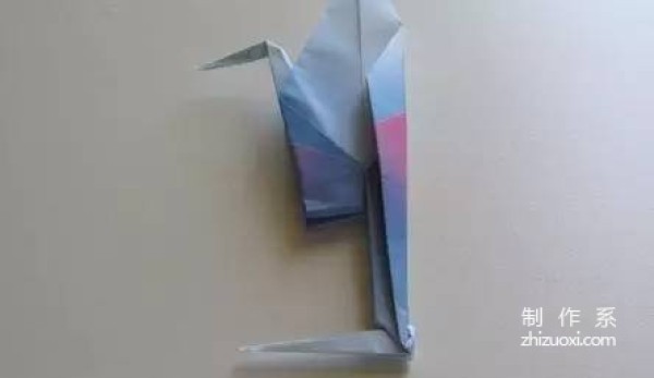 How to transform paper cranes into origami red-crowned cranes