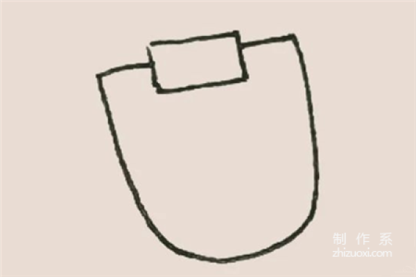 Learn to draw simple drawings, simple drawings of tea bags