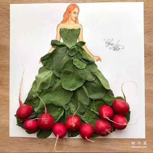 This handsome guy made a dress out of food, and women are drooling after seeing it