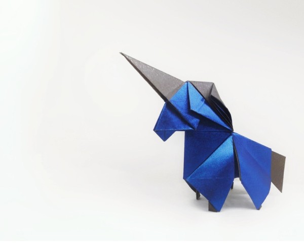 Cute little Unicorn origami method