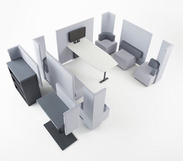 Modular office furniture