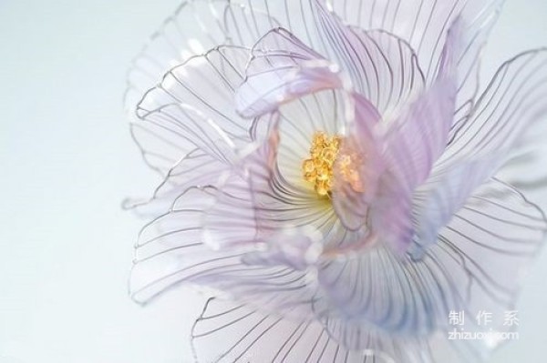 Exquisite dreamy flower hairpin