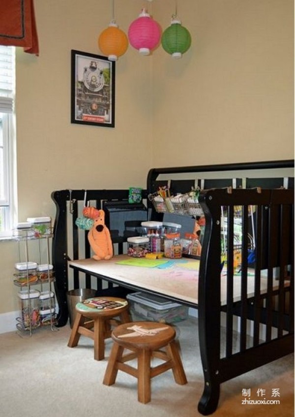 Repurposing waste: creative transformation of old cribs