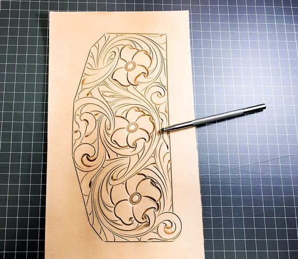 Notebook Leather Carving Making Tutorial