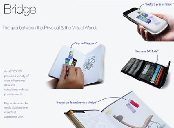 Graphene USB flash drive: use storage space like sticky notes