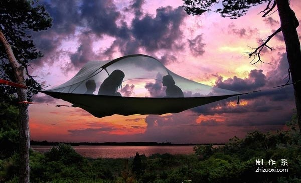 Creative portable treehouse, Tentsile allows everyone to live in a tree