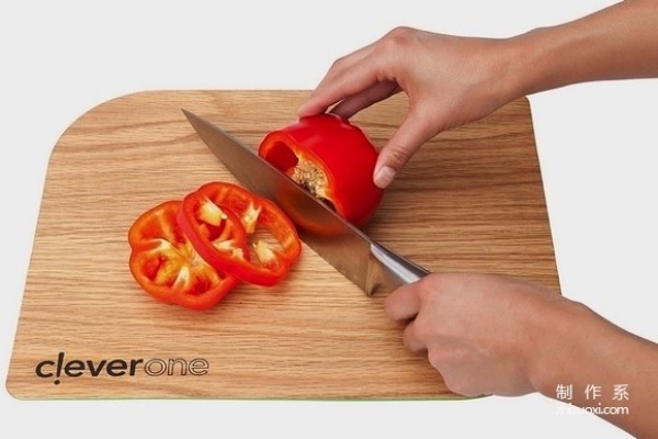 Soft wooden cutting board