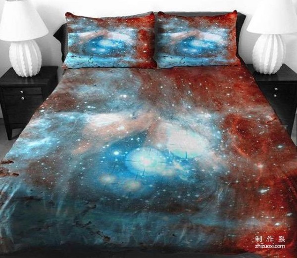 Creative bedding design What kind of dreams will you have when you sleep on these starry sky dreamy beds? What kind of dreams will you have?