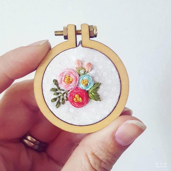 Beautiful mini embroidery works