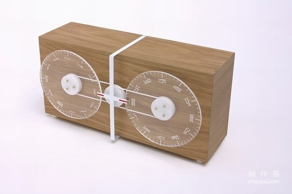 Clock designed by Italian designer Alessandro Zambelli