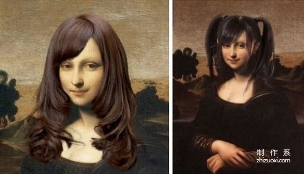 The girly side of Mona Lisa