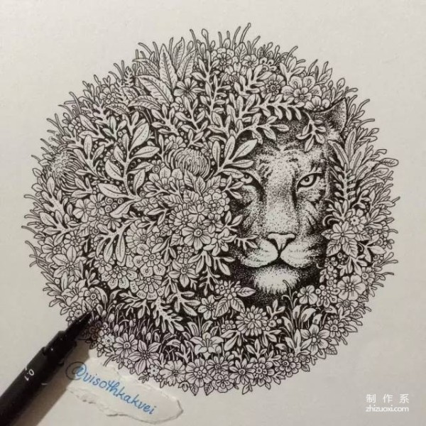 Magic doodles by Cambodian illustrators