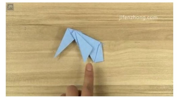 Animal origami elephant making tutorial