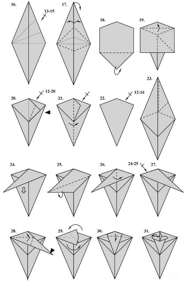 Paper art handmade origami art, Hugo Pereira spider handmade origami drawing tutorial