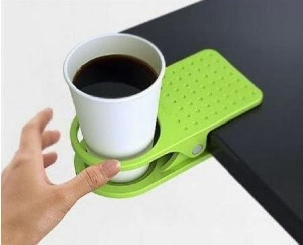 Cup holder on the table