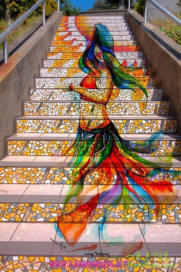 23 Street Art on the Worlds Most Beautiful Stairs