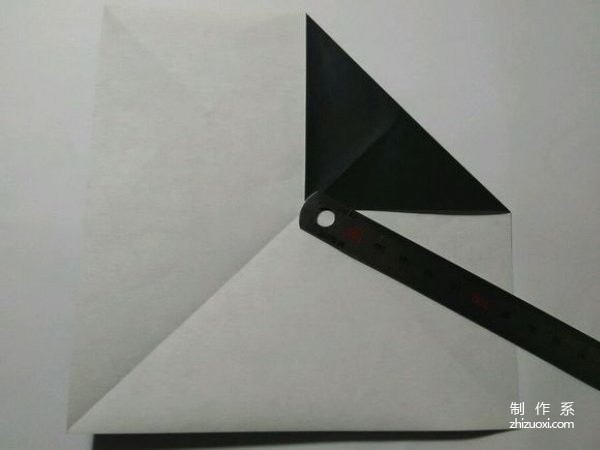 The little pencil tip is the method of origami