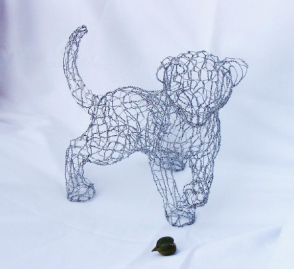 Lifelike wire animal models