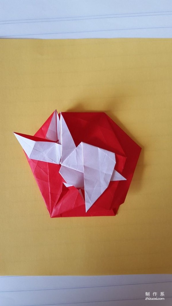 How to fold a rabbit, illustrated Mid-Autumn Festival jade rabbit origami tutorial