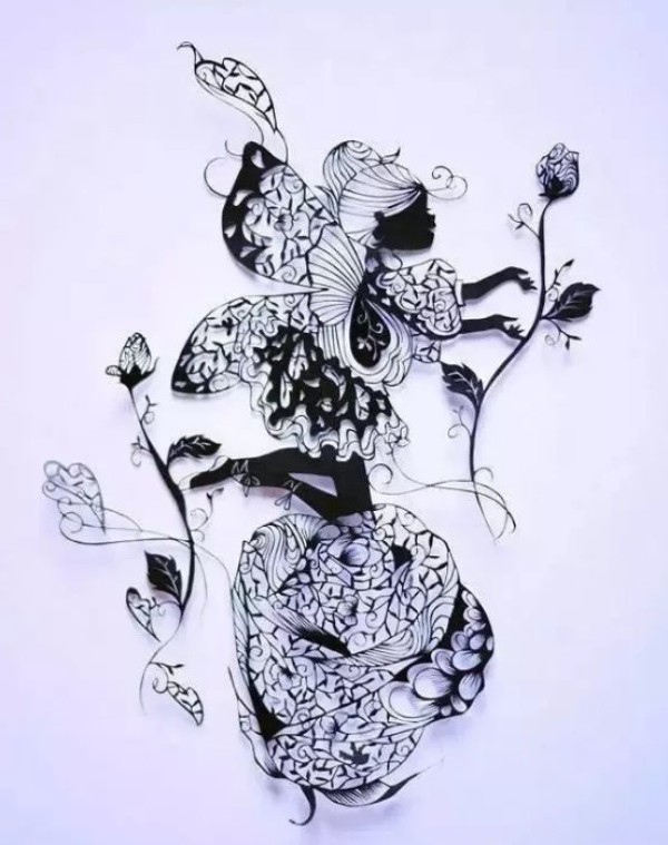 Stunning display of traditional paper-cut art works