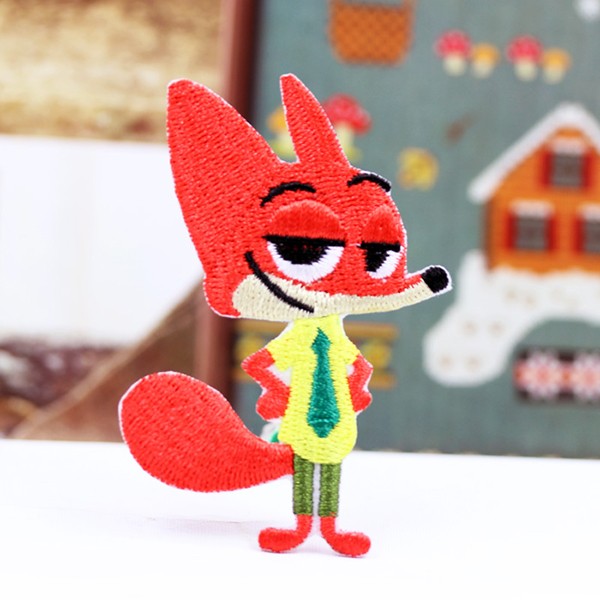 Appreciation of hand-embroidered DIY protagonist products in Zootopia