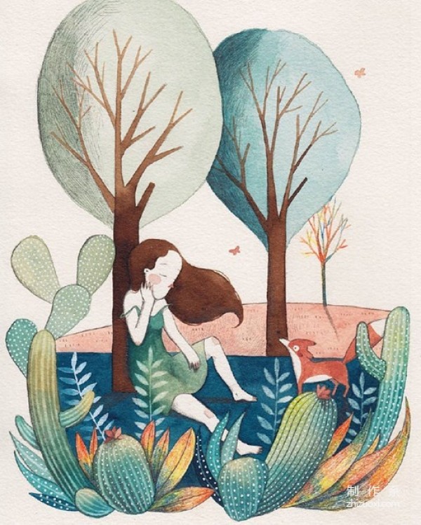 Appreciate 9 beautiful illustrations of fairy tales and dreams